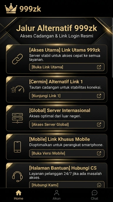 Sambungan Alternatif Terpercaya untuk 999zk
