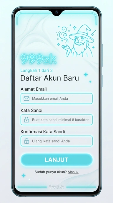 Registrasi Akun Baru 999zk untuk Pengguna Indonesia