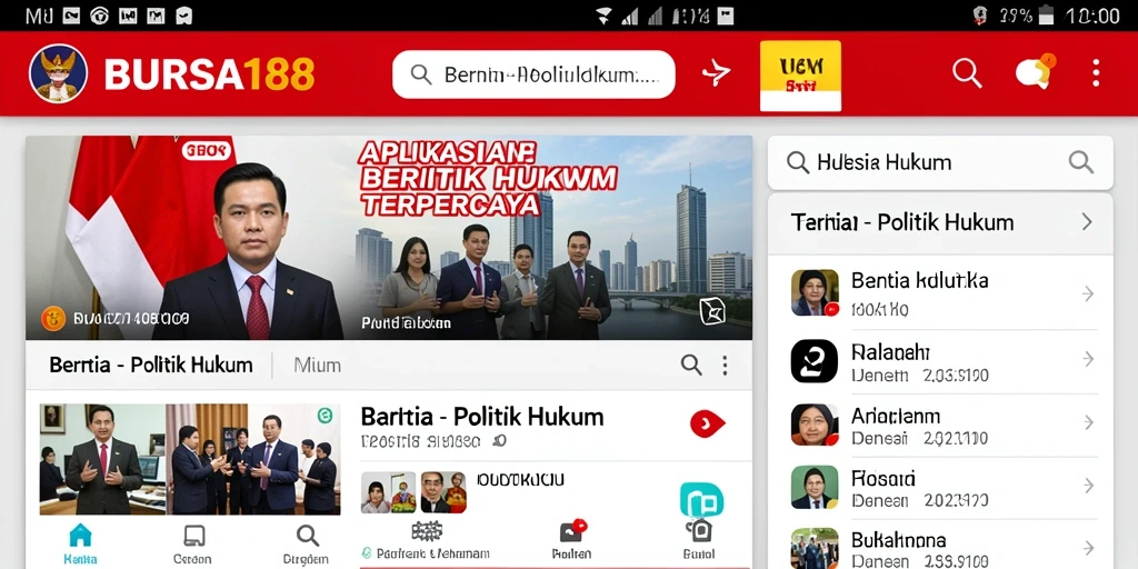 Tampilan antarmuka BURSA188 yang informatif dan menarik.