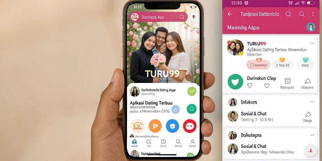 Antarmuka TURU99 yang menarik dan mudah digunakan.